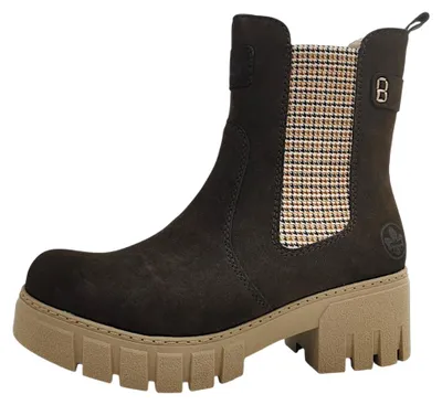 Productafbeelding van Rieker Damenschuhe Reißverschluss Schaftstiefel Braun Freizeit