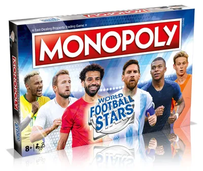 Immagine prodotto di Hasbro Monopoly Gioco da Tavolo Edizione Mondiale Calcio Stars Gioco di calcio