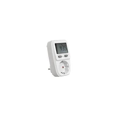 Immagine prodotto di Adattatore per presa di corrente Contatore di costi energetici Digitale Mini Bianco