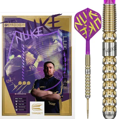 Produktbild von Target Darts Luke Littler Prodigy Steeldarts 24G - Tungsten Dartpfeile