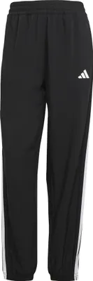 Produktbild von adidas Train Essentials 3S Woven Damen-Hose - Black/White Black/White L
