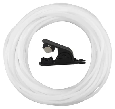 PTFE-Schlauch 2,5×4 mm, 10 m + Cutter für 3D-Drucker
