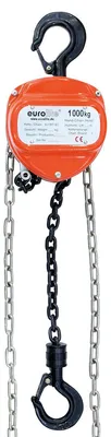 Productafbeelding van Eurolite Kettingtakel 10 meter / 1.0 ton (58000114)