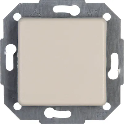 Produktbild von Kopp 613601076, Drucktasten-Schalter, Kunststoff, Glanz, Weiß, IP20, IK00