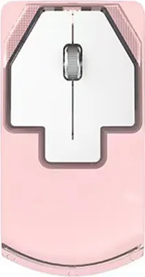 Produktbild von Drahtlose, geraeuschlose Lademaeuse fuer Laptop-Gaming-Maus, drahtlose Drei-Modus-Verbindung BT5.0 DPI 1600, geraeuschloses Design, lange Akkulaufzeit, ergonomisches Design fuer Computer- und Netzwerkbenutzer