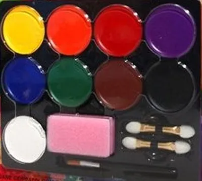 Produktbild von Gesichtsfarben, 9 Farben