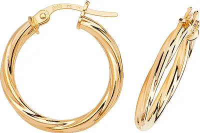 Image de Boucles d'Oreilles Femme Or 375/1000; TRS373009KY