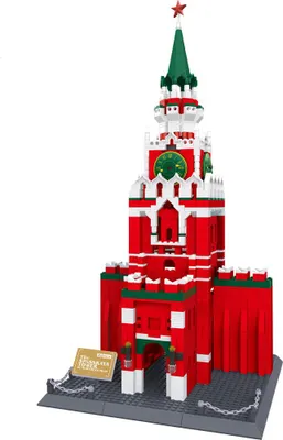 Produktbild von Wange Architect stavebnice Spasská věž - Kreml kompatibilní 1046 dílů