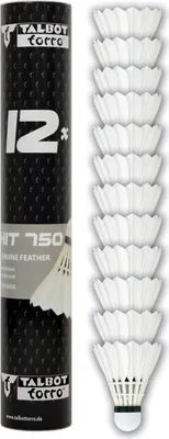 Obrázok produktu pre TALBOT torro479086 TALBOT torro Badmintonová loptička Hit 750, pomalá, biela