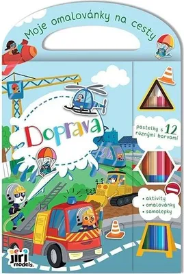 Obrázek produktu pro Moje omalovánky na cesty Doprava