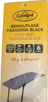 Produktbild von Camp4 Beinauflage für Stuhl Pasadena, Gestell schwarz