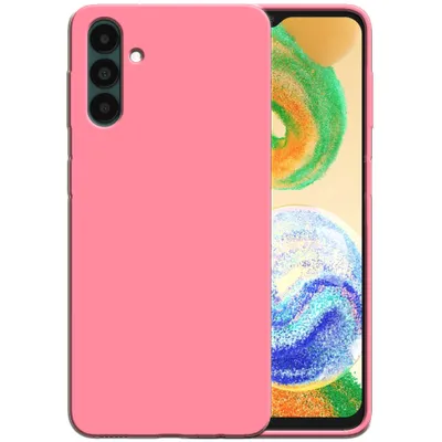 Immagine prodotto di Smartphonica Custodia in silicone per Samsung Galaxy A04s / A13 5G con interno morbido - Rosa