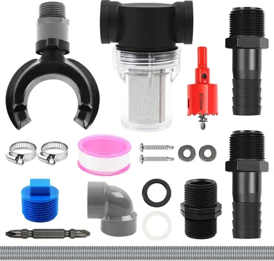 Productafbeelding van Famanu regenwateropvanger - voor regenton en regenpijp - 100-110 mm