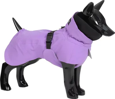 Produktbild von PAIKKA Hunde Winter-Jacke reflektierend "Visibility" lila, Rückenlänge: 55 cm