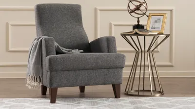 Produktbild von Hanah Home, Kana- BLC1365, Dunkelgrau, Bistrostühle, Rahmen: Holz