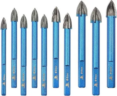 Produktbild von Famanu Bohrerset für Keramische Fliesen, Glas und Ziegel - Diamantbohrer für Bauprojekte
