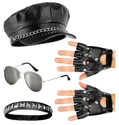 Produktbild von W WIDMANN MILANO Party Fashion - Rocker Kostüm Set, 4-teilig