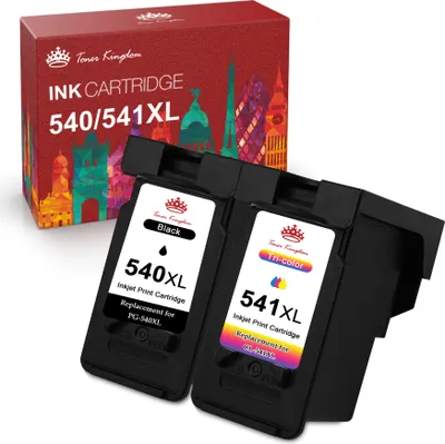 Produktbild von 2 Druckerpatronen für CANON PG-540 CL-541 XL PIXMA MX375 MX395 MX535 MG3650 MG4150