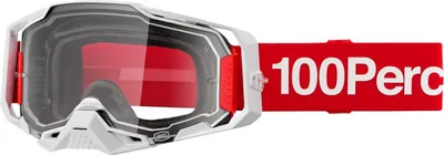 Produktbild von 100percent Armega Offroad-brille Rot Clear Rot Clear