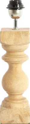Image de Light & Living - lampe de table - Cumani - naturel - bois - luminaire individuel - E27 - 7034984
