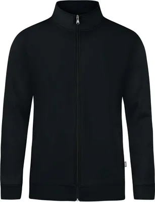 Produktbild von JAKO Unisex Sweatjacke Doubletex, Farbe:schwarz, Größe:S