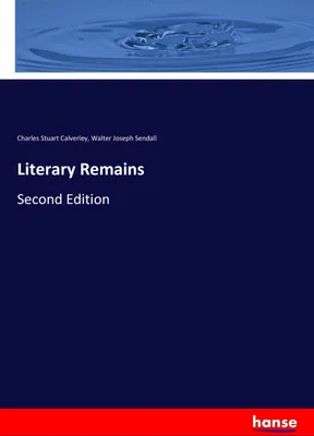 Produktbild von Literary Remains
