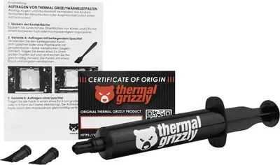 Produktbild von Thermal Grizzly TG-A-100-R, Schutz vor Wärmeleitpaste, Schwarz, 26 g