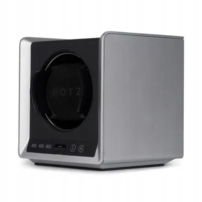 Produktbild von POTZ automatischer Uhrenbeweger Uhrenbox Watch winder Automatikuhren Silber