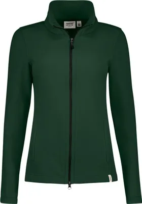 Produktbild von HAKRO Hakro Damen Fleecejacke ECO #246 Gr. L tanne