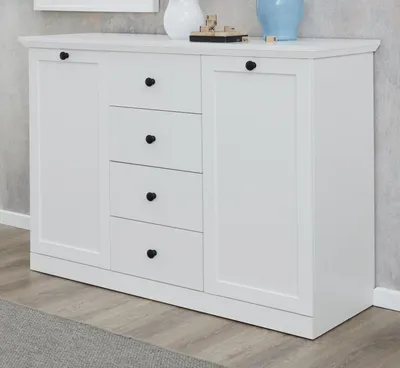 Produktbild von trendteam Living Příborník BrandsonBaxter White Décor 119 x 88 x 41 cm