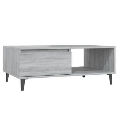 Obrázok produktu pre vidaXL Konferenčný stolík Grey Sonoma 90x60x35 cm Drevo Materiál