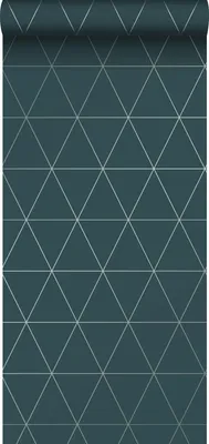 Immagine prodotto di Origin Wallcoverings carta da parati triangoli grafici blu 53 cm x 10.05 m