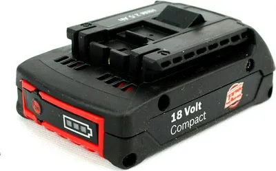 Produktbild von Bosch Professionel Akku GBA Compact 18 V Neu Bestückt mit 2,5 Ah LED Anzeige