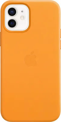 Produktbild von Apple Ledertasche mit MagSafe - Für iPhone 12 (Pro) - California Poppy
