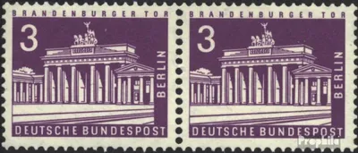 Produktbild von Briefmarken Berlin (West) 1963 Mi 231wP waagerechtes Paar (kompl.Ausg.) postfrisch Stadtbilder