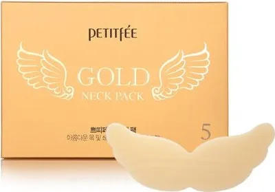 Produktbild von Petitfee Gold Halspackung 10g - Hydrogel-Halsmaske