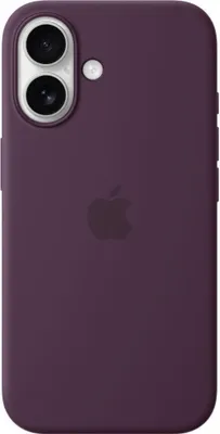 Produktbild von Apple iPhone 16 Silikon Hülle - Plum
