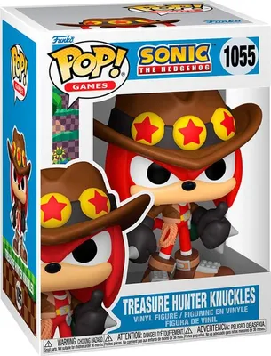 Produktbild von Sonic the Hedgehog Schatzsucher Knuckles Actionfigur
