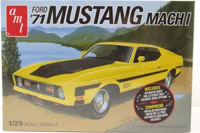 Produktbild von AMT 1262 Ford Mustang Mach 1 1971 Kunststoffbausatz 1:25