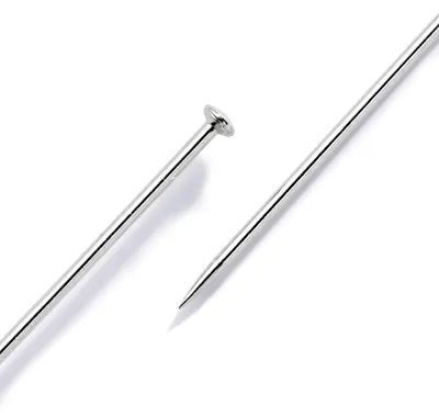Produktbild von Prym 024173 Stecknadeln, 0,60 x 30mm, silberfarbig, 50g, Kunststoffdose