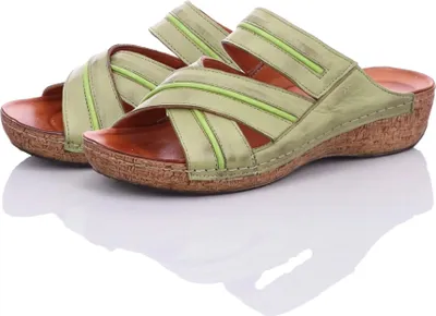Produktbild von Gemini Damen Pantolette grün Größe 42