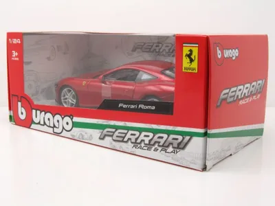 Obrázok produktu pre BBURAGO Ferrari Roma, Model športového automobilu, predmontovaný, 1:24, Ferrari Roma, Akékoľvek pohlavie, Kov, Plast