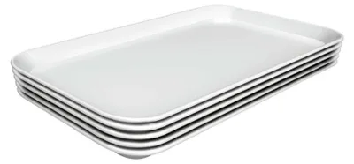 Produktbild von Auslageschale 5er Set, 190x300mm, weiß