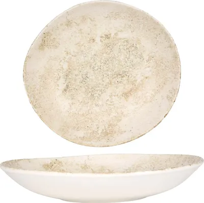 Image de Bonna assiettes creuses - Nacrous - Porcelaine - 26 cm (1000cc)
