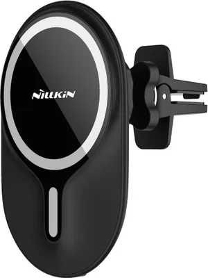 Produktbild von Nillkin, Magnetische Auto-Handyhalterung MagRoad mit 10W Qi Laden, Schwarz