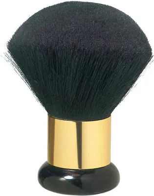 Produktbild von Comair Nackenwedel Jumbo sz Ziegenhaar Goldring 175x60mm Neck brush Ju