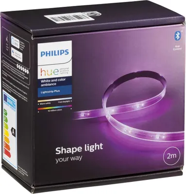 Produktbild von Philips Hue LightStrip Plus 2m 1600lm White Color Ambiance BT