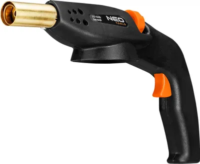 A studio shot of a gas torch.