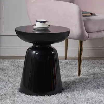 Zdjęcie produktu dla Drobny azjatycki ceramiczny stołek ogrodowy Porcelanowy szkliwiony ceramiczny stołek Chiński stołek Stołek bębnowy Stołek ogrodowy do wewnątrz / na zewnątrz 242-803-czarny