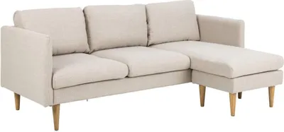 Produktbild von Milly Chaiselongsofa rechts oder links gewendet beige.